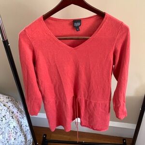 Eileen Fisher Silk Top Petite Large